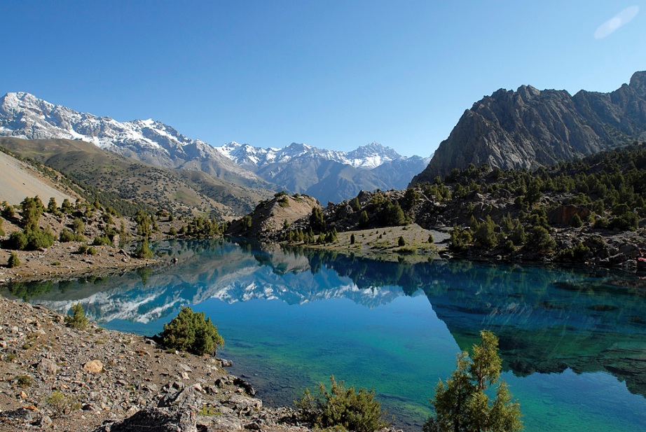 Tadjikistan, lac Alawudin