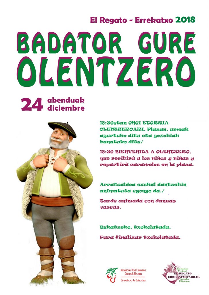 Cartel Olentzero 2018