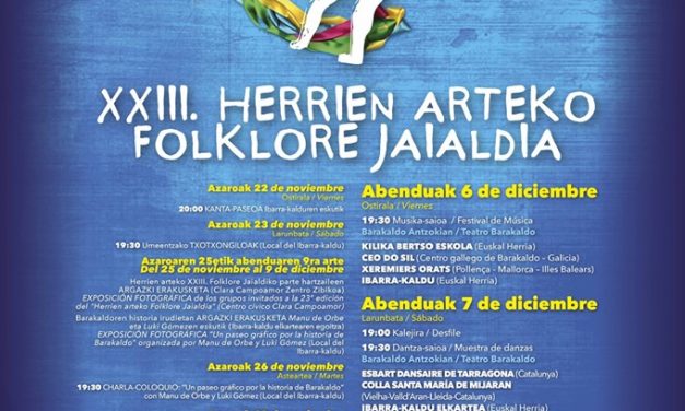 XXIII. Herrien Arteko Folklore Jaialdia