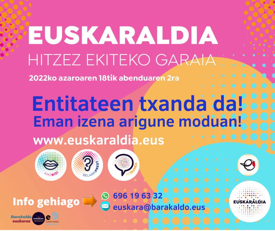 Euskaraldia Barakaldo 2022 – ENTITATEAK