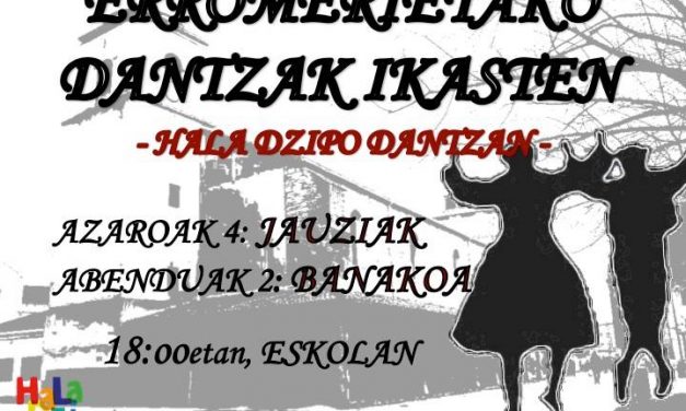 Erromerietako dantzak ikasi – Hala Dzipo