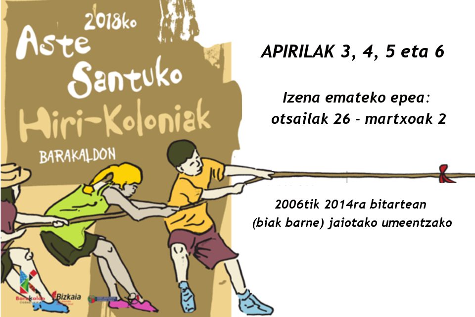 Aste Santuko Koloniak – Barakaldo