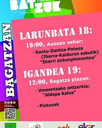 Korrika kuestazioa Beurko-Bagatza auzoan