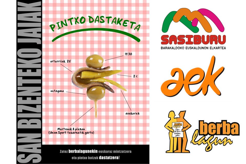 Pintxo Dastaketa San Bizenten