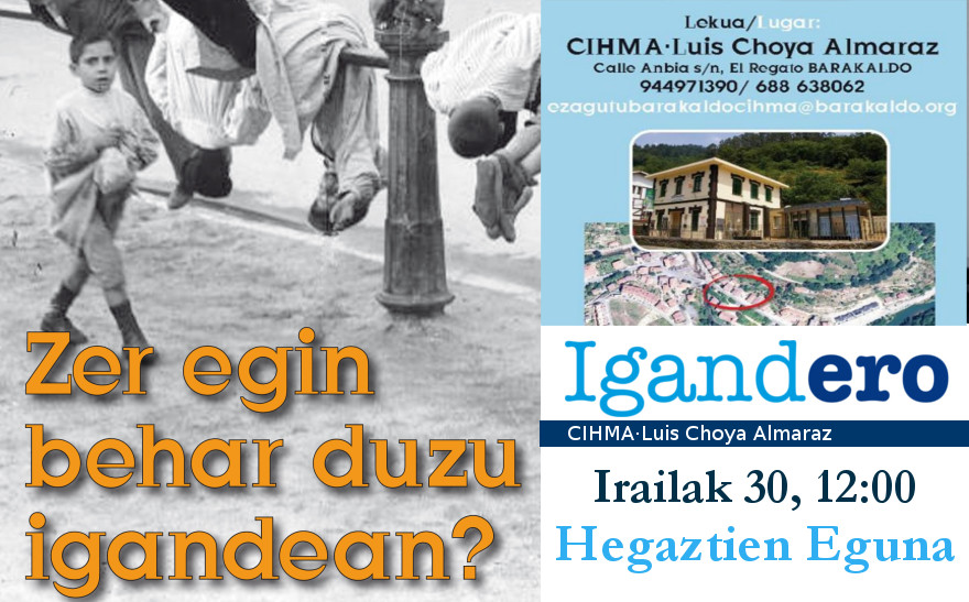 IgandEROAK tailerra – HEGAZTIEN EGUNA – CIHMA