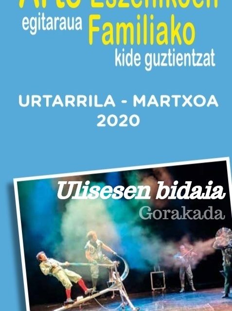 «Ulisesen bidaia» – Arte eszenikoak 2020