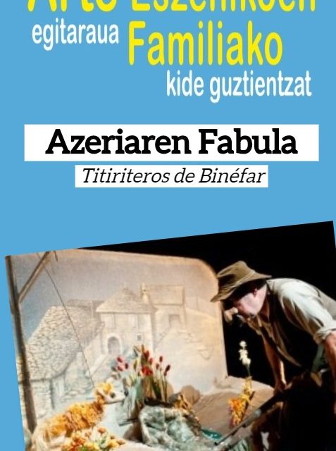 Azeriaren fabula – Arte eszenikoak 2020