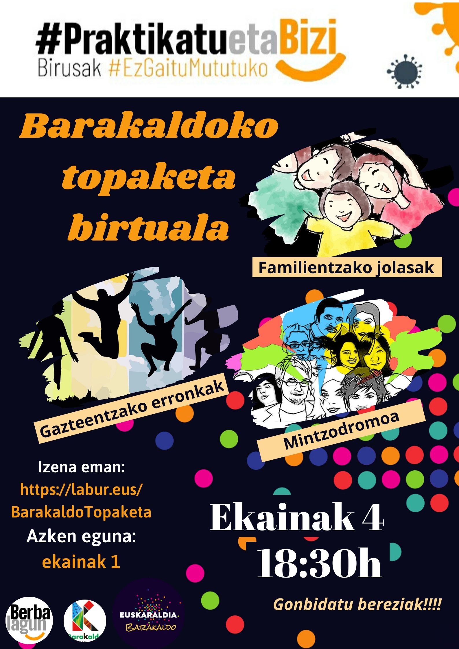 Barakaldoko topaketa birtuala