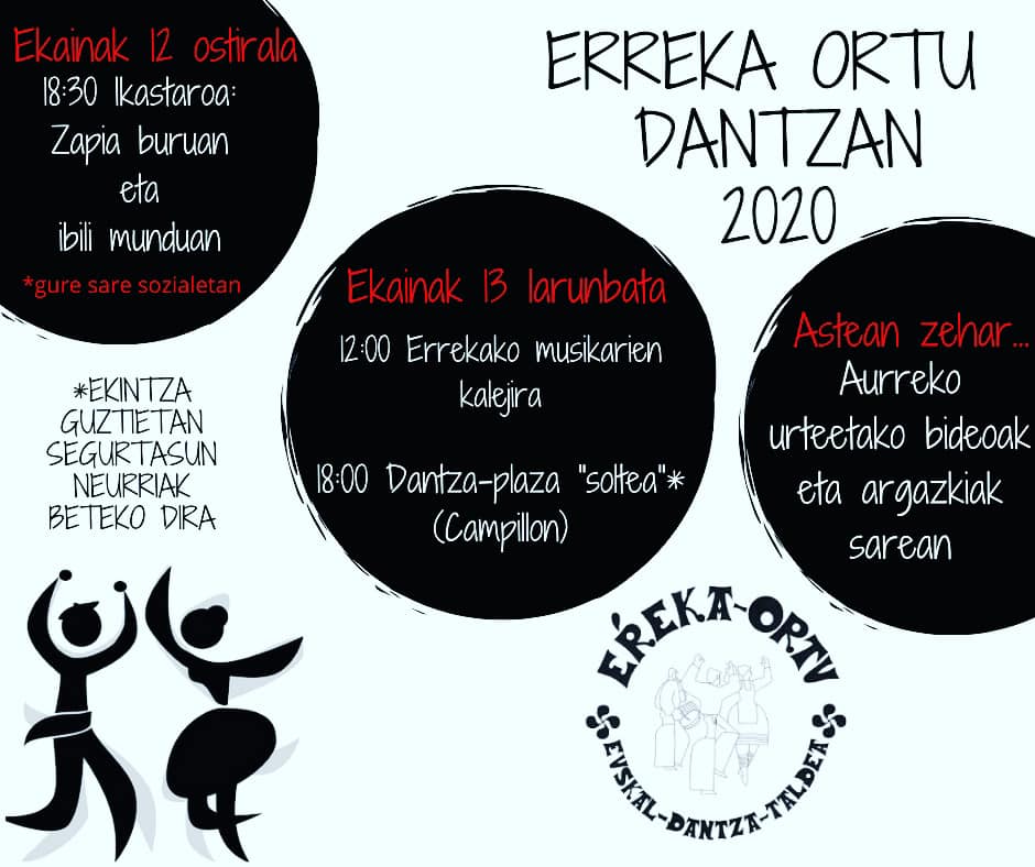 Erreka-Ortu dantzan 2020