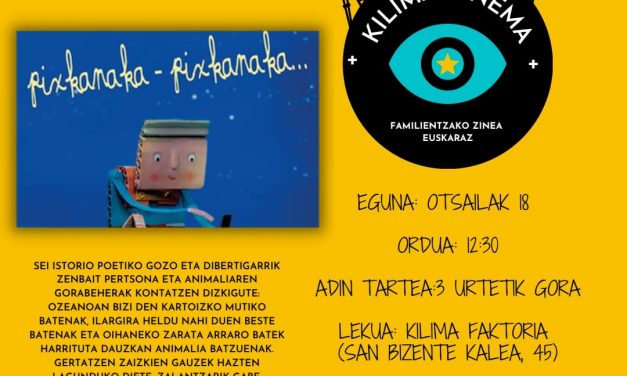 KILIMA ZINEMA (Otsailak 18)