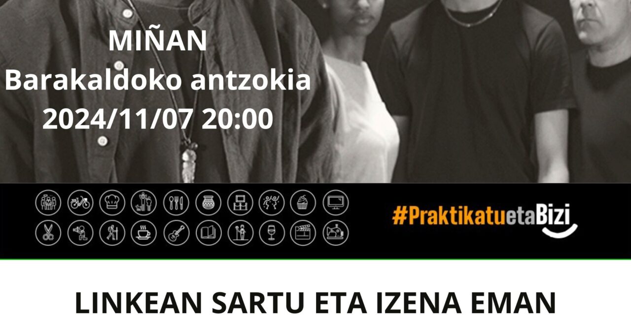 MIÑAN ikusteko 2 sarreren ZOZKETA