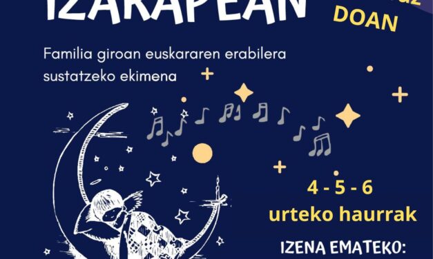 IZARAPEAN FAMILIA SAIOAK – Abenduak 20 + Urtarrilak 17